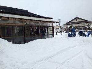 鹿角市の雪