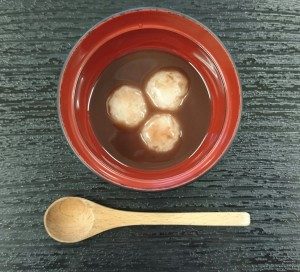 特製のおしるこ